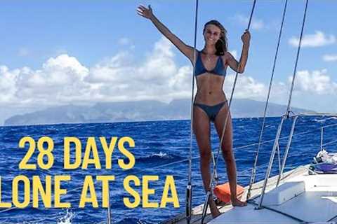 I sailed SOLO from Panama to French Polynesia! I made it! [ep 166]