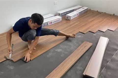 Techniques Construction Bedroom Floor With Wood &amp; How To Install Wooden Floors Step By Step