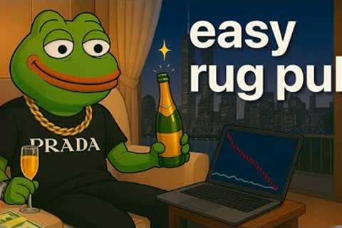 How to RUGPULL 33K+ a DAY Using Meme Coins (Educational Purposes)