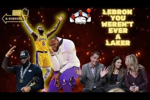 *REACTION* LAKERS LET LEBRON KNOW HE WAS NEVER A LAKER THEY LEBRON SHOULD LEAVE !