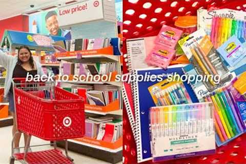 back to school supplies shopping 2025!!