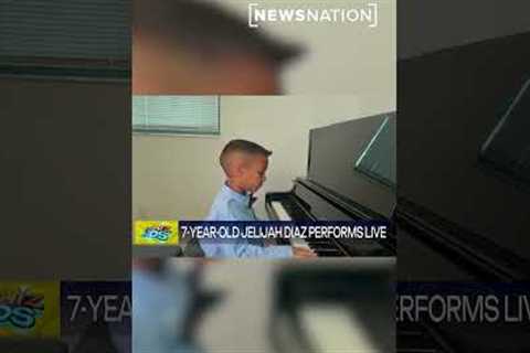7-year-old musical prodigy shows his piano skills