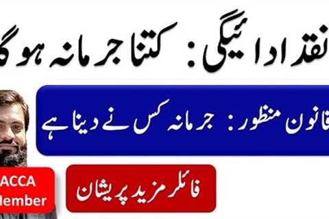 Cash Payment new law | Who will bear the fine | section 21 | Single Invoice | 200K | FBR |