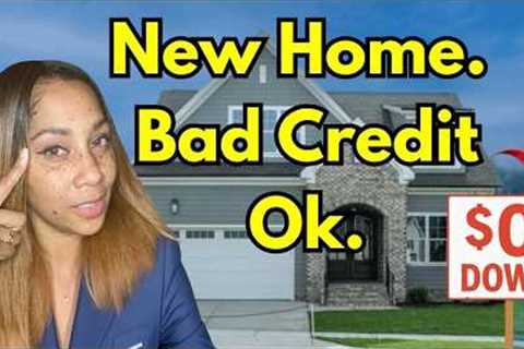 How To Buy A New Home With No Job, 0 Money Down And Bad Credit! ✅