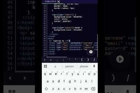 Create Sign Up Page with HTML &amp; CSS | Beginner Project by Code with Sumraiz Janni