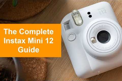 How to Use the Fuji Instax Mini 12 Camera
