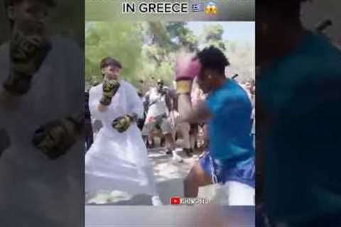 SPEED FIGHTS SOMEONE IN GREECE 🇬🇷 😱 #fyp #shorts #speed #trending