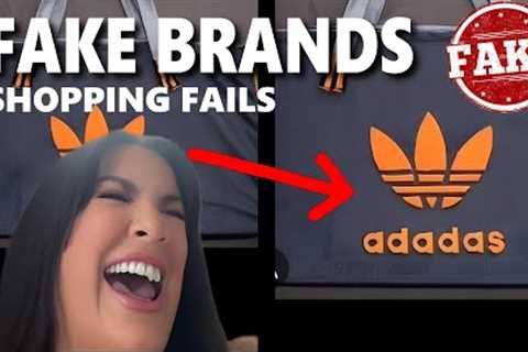 FAKE Brands Shopping Fails [Dangerous &amp; FUNNY]