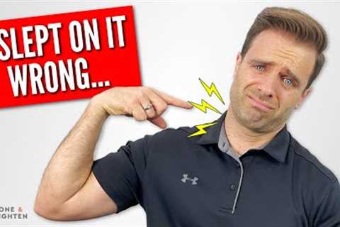 Get Rid Of Neck Pain From Sleeping Wrong (And Other Odd Injuries)