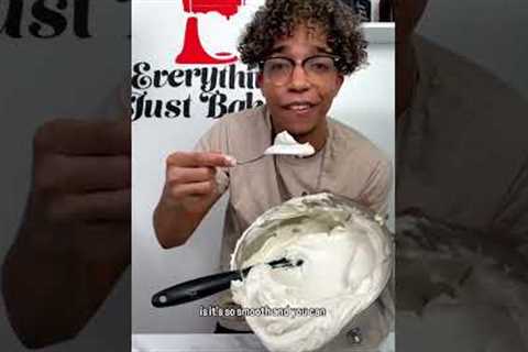 The BEST BUTTERCREAM RECIPE #baking #cake #cakedecorating #buttbutton creamrecipe on