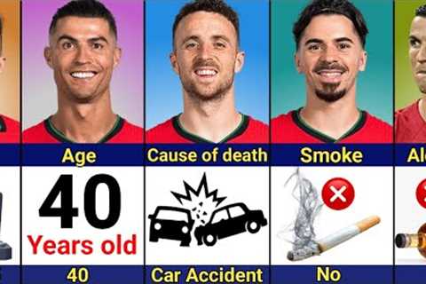Comparison: Cristiano Ronaldo vs Diogo Jota vs Vitinha | Rest in Peace Jota 😢😢
