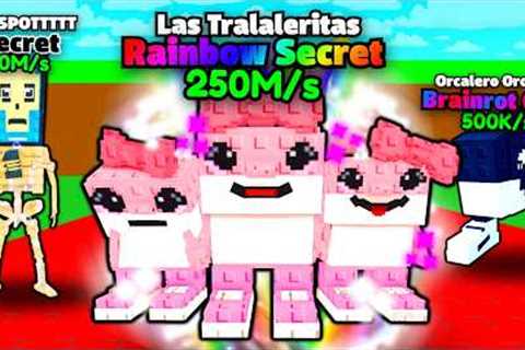 I used INFINITE LUCK to UNLOCK EVERY NEW BRAINROT in Roblox Steal a Brainrot!