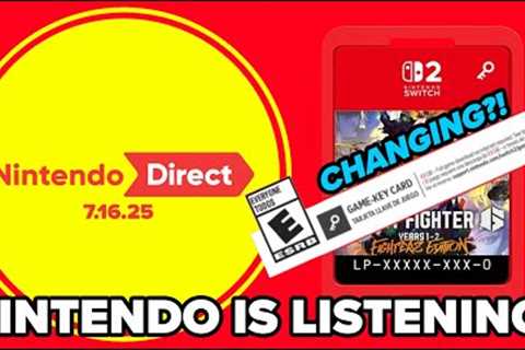 Nintendo Direct Now THIS Week?! Game Key Cards Might Be CHANGING!