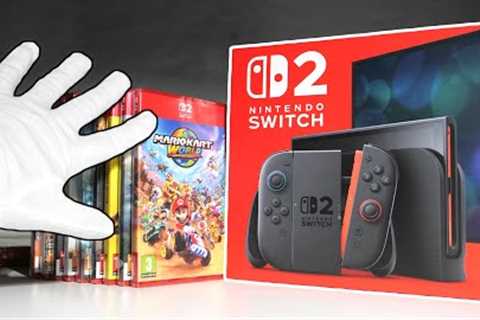 Ultimate NINTENDO SWITCH 2 Unboxing Review (Consoles, Pro Controller, Mario Kart World)