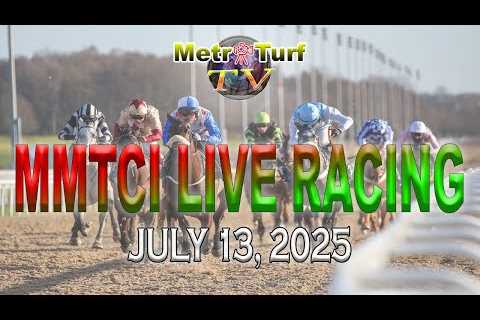 13 July 2025 | Philippines Horse Racing Live | Metro Manila Turf Club Inc.