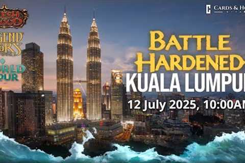 🔴 Battle Hardened Kuala Lumpur | Flesh And Blood | Live Broadcast from Cards &amp; Hobbies