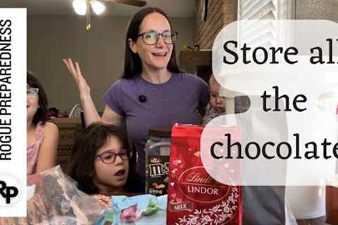 How to Store Chocolate for Long Term Food Storage