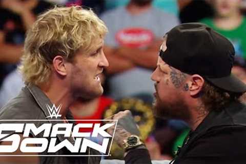 Jelly Roll, Logan Paul, Randy Orton, Drew McIntyre Clash | SmackDown Highlights 7/11/25 | WWE on USA