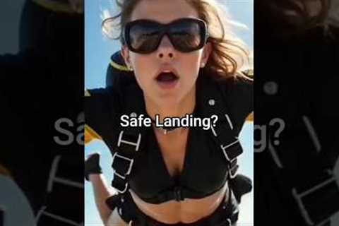 DANGER ZONE! Safe Landing? #shorts
