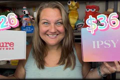 IPSY Boxycharm &amp; Allure Beauty Box Subscription Unboxing and Review JULY 2025