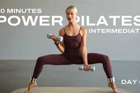 40 Min Full Body Workout with Weights | Power Pilates HIIT Fusion