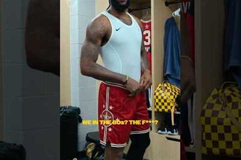 LeBron's reaction to the All Star shorts 😂 ​⁠@Netflix #lebron #starting5 #nbaallstar #