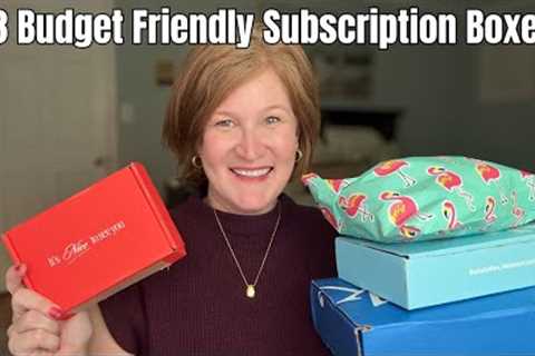 Unboxing 3 Affordable Subscription Boxes You Need to Try!