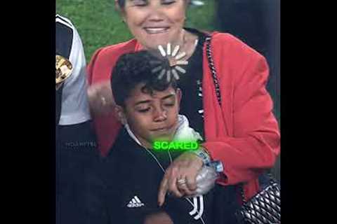 Ronaldo's Son Is Still Worried 😅😅