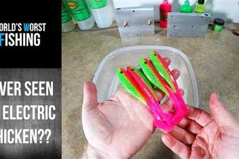 Saltwater Series: ELECTRIC CHICKEN, Making Saltwater Soft Plastic Lures