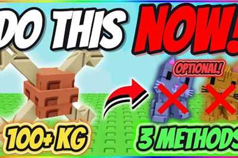 *NEW* 3 CRAZY BONE BLOSSOM STRATS! DO THIS NOW! 100+ KG! | Grow A Garden
