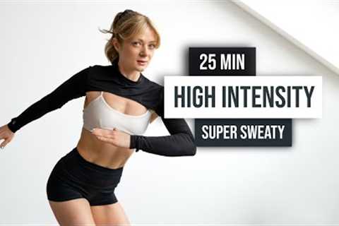 25 MIN FULL BODY POWER HIIT WORKOUT | No Weights - No Repeat HIIT Exercises