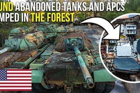Found  ABANDONED TANKS dumped in the forest | URBEX