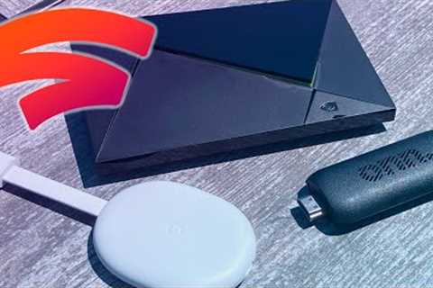Trying Out Stadia on Android TV and Google TV Streaming Devices: $25 to $200 Options Tested