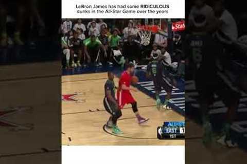 LeBron Was Supposed To Be In The Dunk Contest