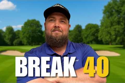 I Tried To Break 40 On A Cheap Golf Course