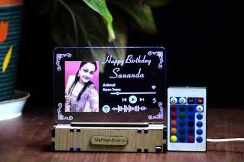 Custom Name Photo Birthday Gift For GirlFriend &amp; Wife