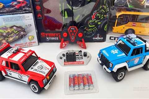 Unboxing Monster RC car, cute mini RC car, Super Wing RC off-road vehicle, RC sports car