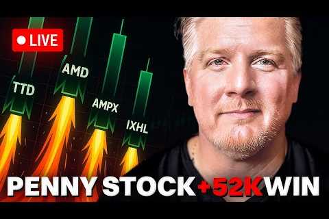 Penny Stock +52k WIN 🚀 +AI Rockets