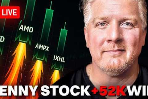 Penny Stock +52k WIN 🚀 +AI Rockets