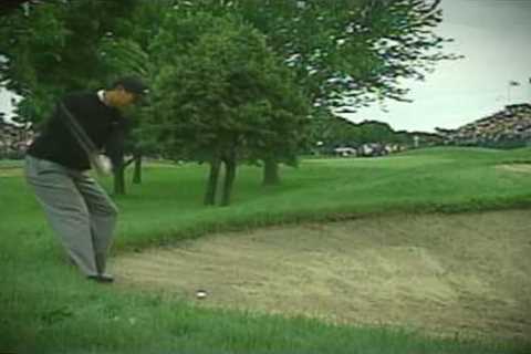 Hazeltine Historical Moments - Tiger Woods Incredible Bunker Shot