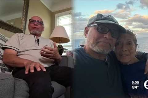 Local couple goes on a cruise, husband comes home alone with many questions