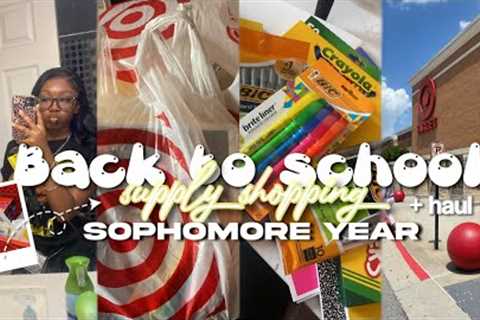 BACK TO SCHOOL SZN 2 EP. 1: SCHOOL SUPPLY SHOPPING + HAUL 2025 ✏️📓