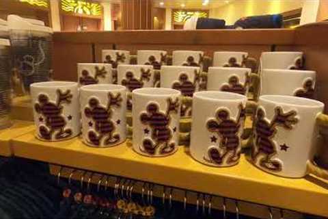 Disney Fantasy's Gift Shop Merchandise