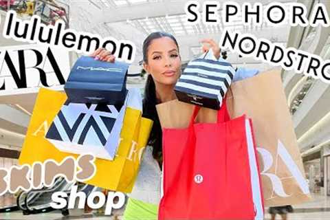 NO BUDGET mall shopping spree at the best mall in Los Angeles