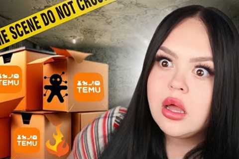 I OPENED A CURSED TEMU MYSTERY BOX AT 3AM