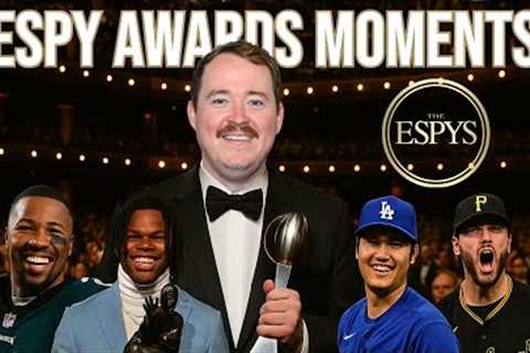 Shane Gillis Hilarious and Crazy Moments ESPY Moments 2025 | Athlete and Trump Jokes Tush Push Skit