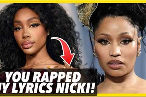 SZA POSTS PROOF Nicki Minaj Asked for a Feature &amp; Used her Writing on “Feeling Myself!”