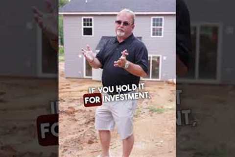 Building a duplex takes the same time but can be sold to an investor for a higher return.