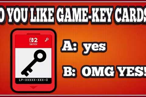Nintendo Switch 2 Game-Key Card Survey is a JOKE