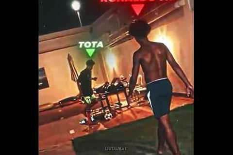 Cristiano Ronaldo Jr. played football against Tota and Rakai in Portugal 👀🔥 #tota #rakai #edit